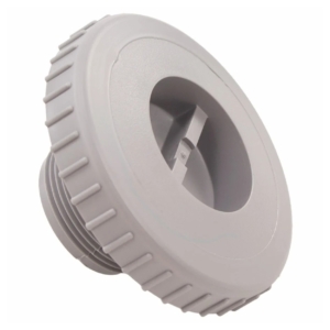 Raccord d'aspirateur de piscine gris pour aspirateurs à eau.