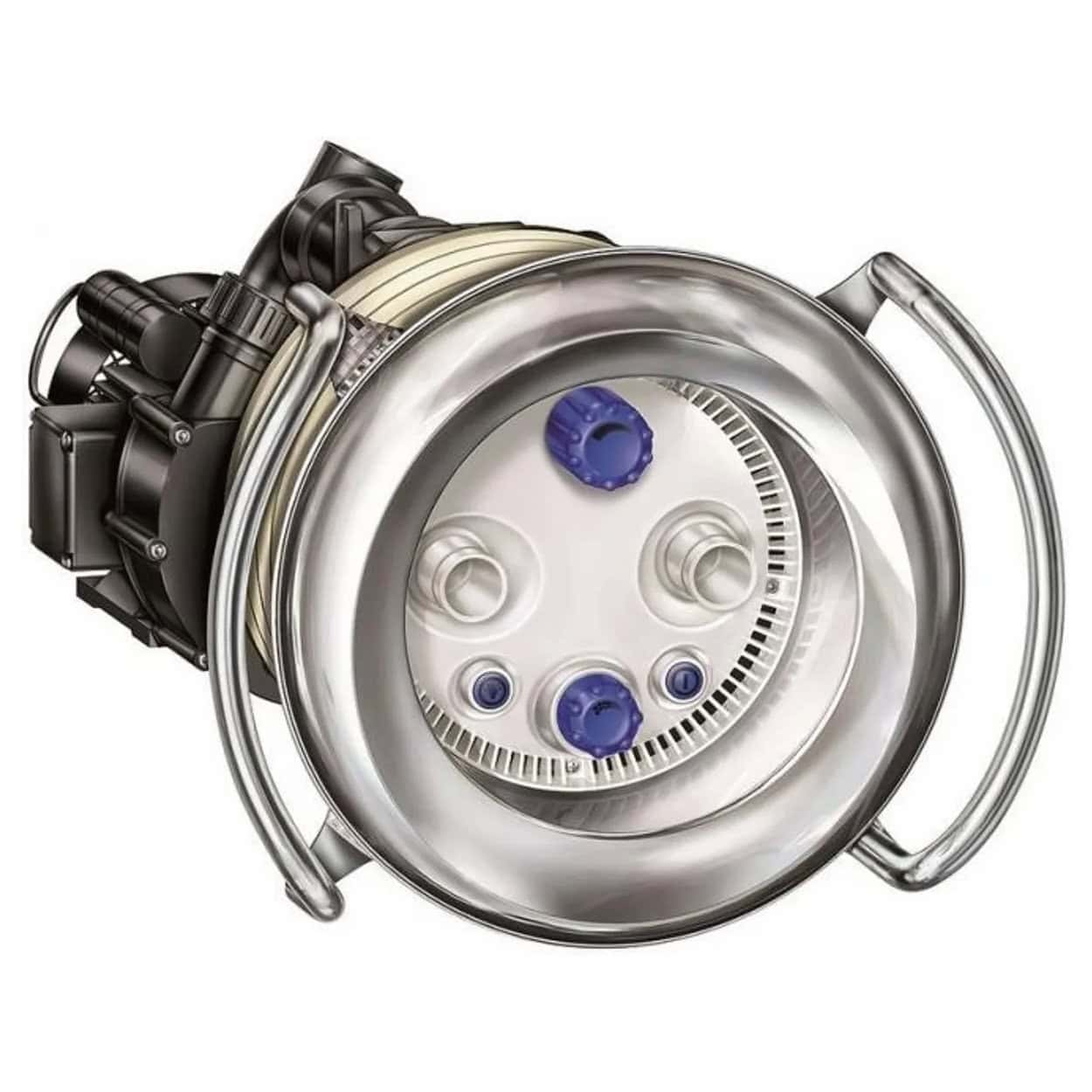 Kit de finition Speck Badu Jet Primavera LED pour piscines, 3kW, 400V, boutons de commande inclus.
