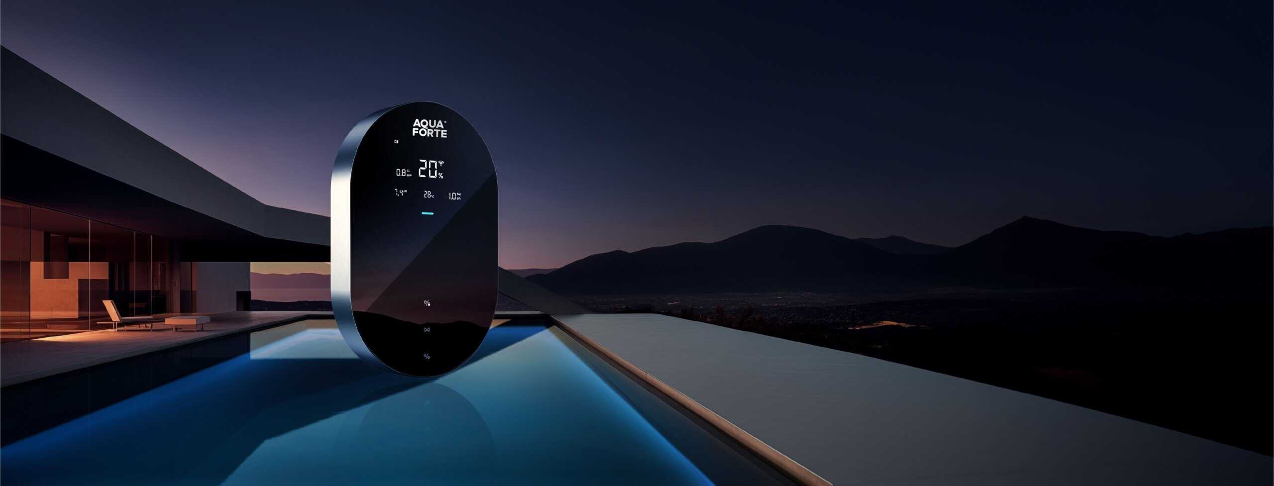 AquaForte B-Clear LS60 appareil d'électrolyse au sel pour piscines jusqu'à 40 m³.