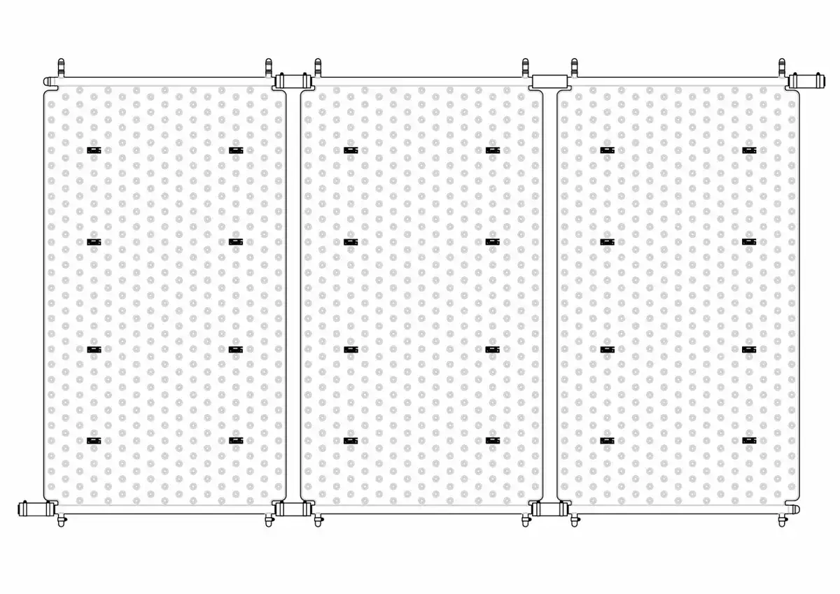 Capteur solaire pour chauffage de piscine, 110x110cm, adapté à l'énergie durable.