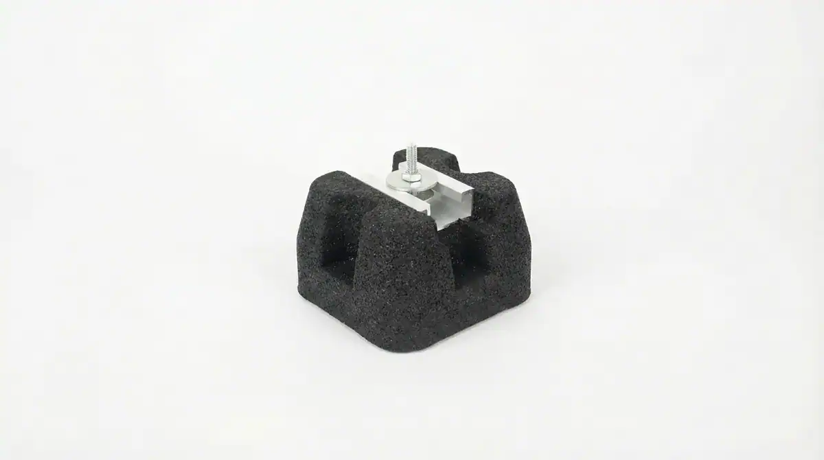 Amortisseurs de vibrations pour mini pompes à chaleur, 4 pièces, réduction du bruit.