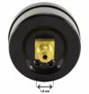 Raccord de pompe de piscine avec ouverture de 1,3 cm, adapté aux installations de piscine.