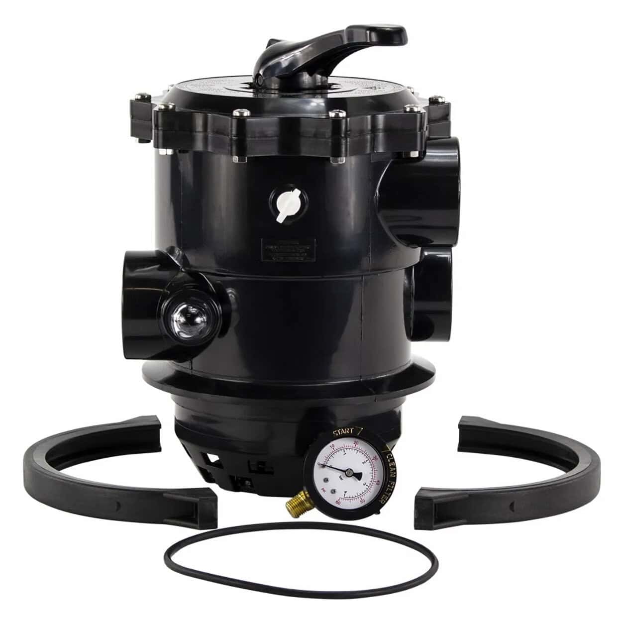 Vanne 6 voies Pentair 2" topmount pour filtre à sable Tagelus, accessoire de piscine.