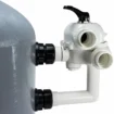 Vanne 6 voies Mega 2" sidemount pour filtre à sable S700R et S800R.