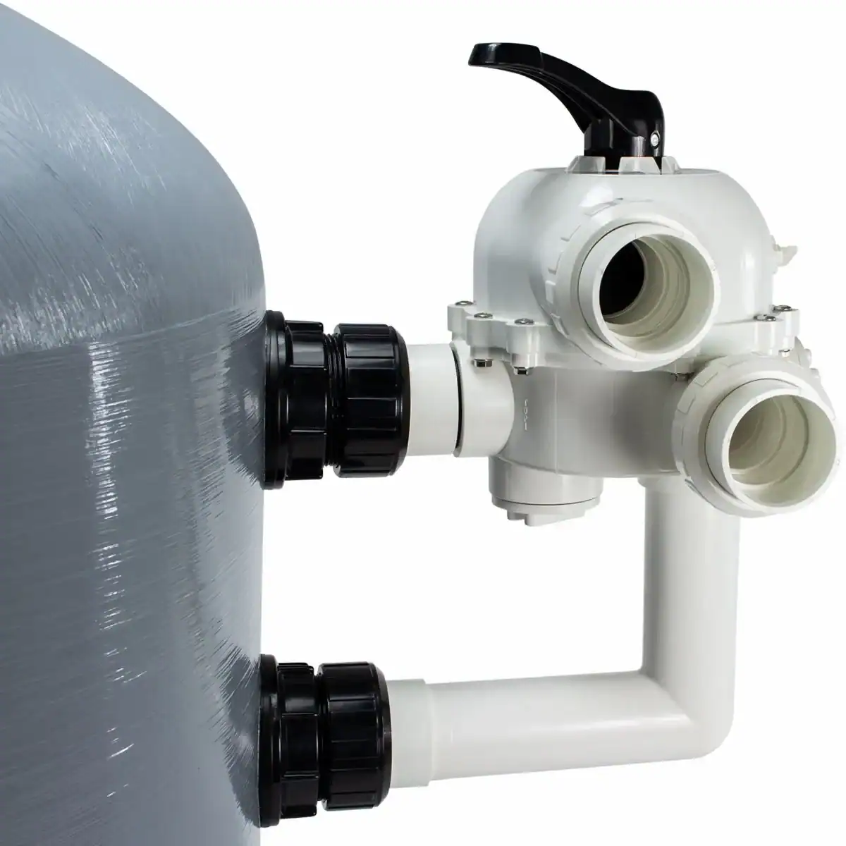 Vanne 6 voies Mega 2" sidemount pour filtre à sable S700R et S800R.