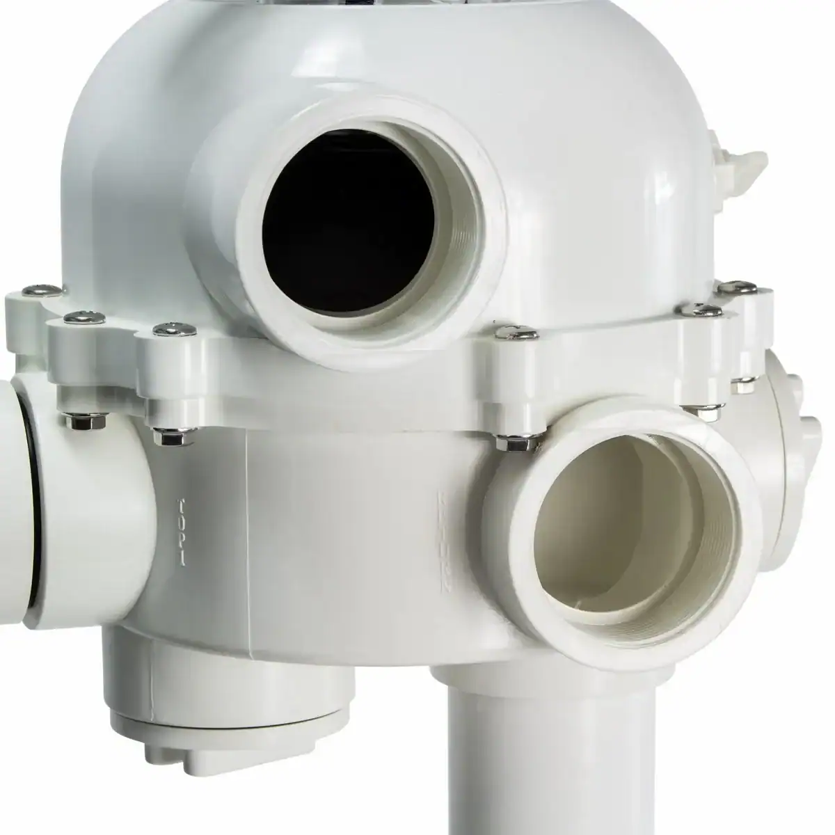 Vanne 6 voies Mega sidemount pour filtre à sable S700R et S800R.
