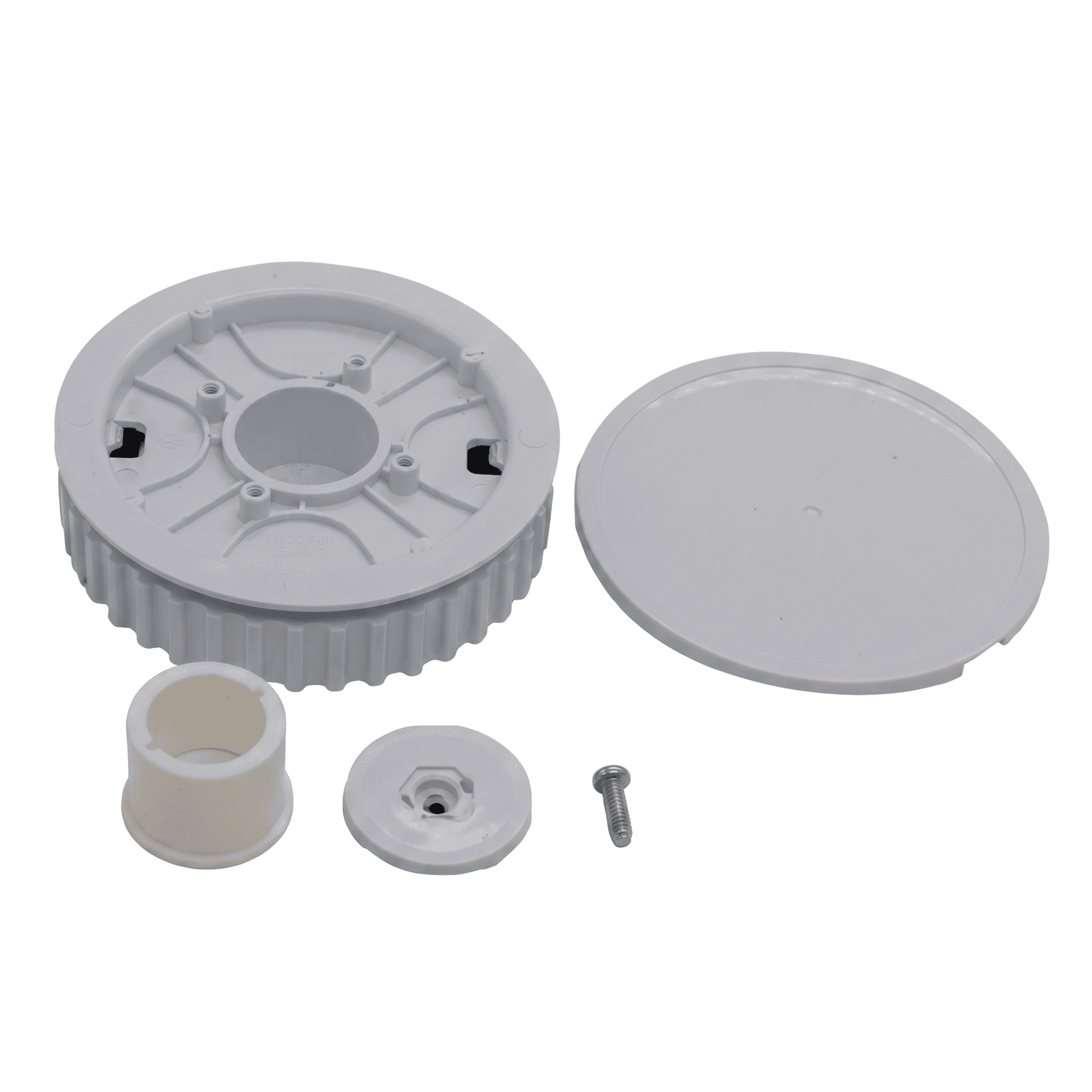 Dolphin set de roue avant (blanc) Roue + roulement + capuchon (9991738-ASSY)