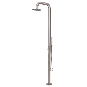 Douche extérieure W'eau Aurora - inox brossé