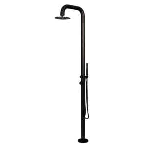 Douche extérieure W'eau Aurora - Inox noir mat