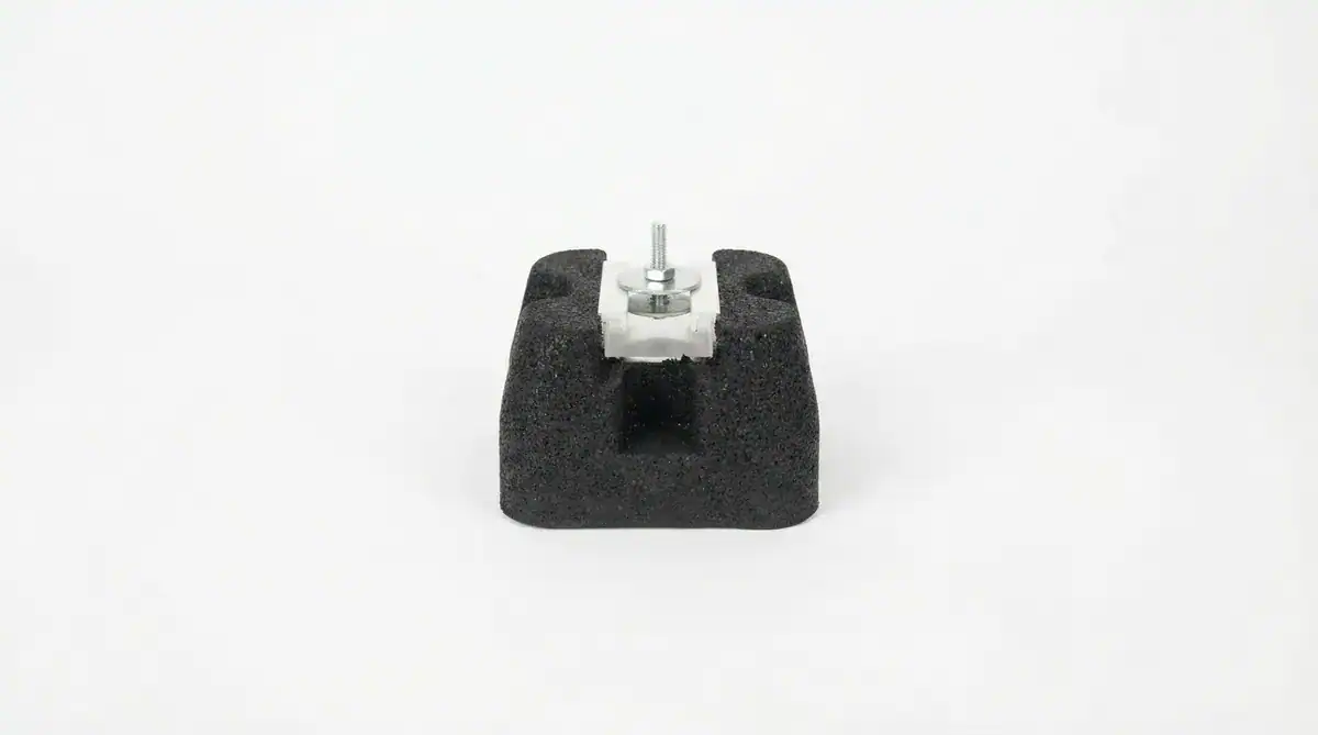 Amortisseurs de vibrations pour mini pompes à chaleur, set de 4 pièces.