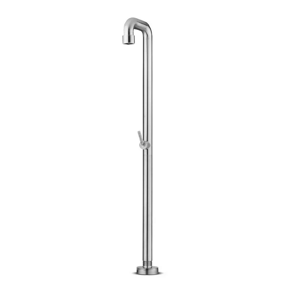 Douche extérieure en acier inoxydable pour un usage extérieur hors gel.