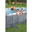 Piscine ovale Bestway Power Steel - 427 x 250 x 100 cm - avec pompe filtrante et accessoires