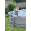 Piscine ovale Bestway Power Steel - 427 x 250 x 100 cm - avec pompe filtrante et accessoires