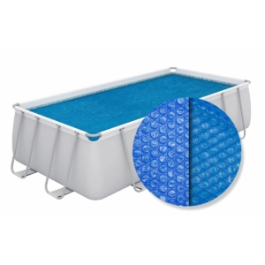 Bestway solar cover rectangulaire - 732 x 366 cm (dimension bâche 703 x 336) - Bleu