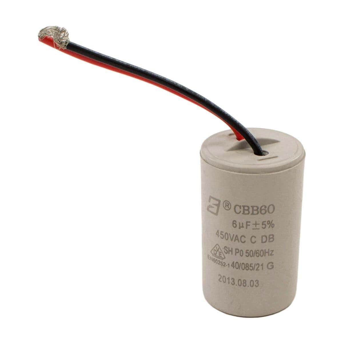 Condensateur 6 μF - 75 x 39 mm (entre autres Mega Pool SS033)