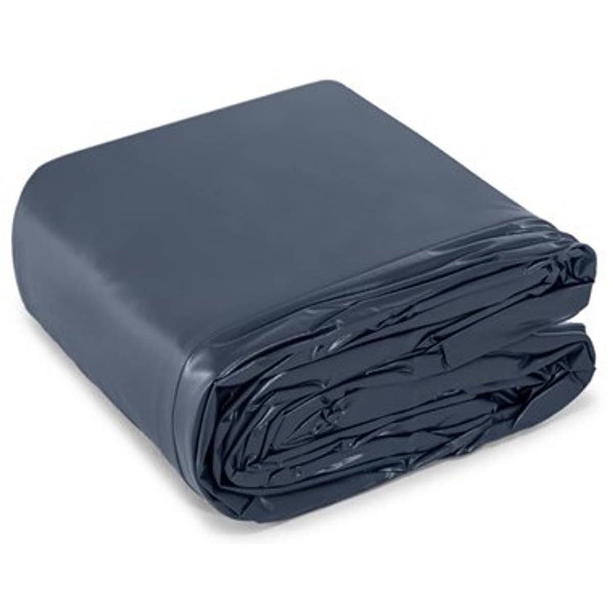 Bâche de protection de piscine bleu foncé pour protection et entretien.
