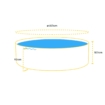 Piscine Intex Prism Frame - 457 x 107 cm - avec pompe de filtration et accessoires