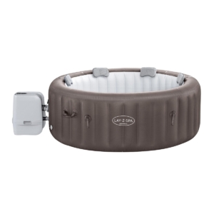 Spa gonflable de luxe pour la détente et le bien-être à domicile.
