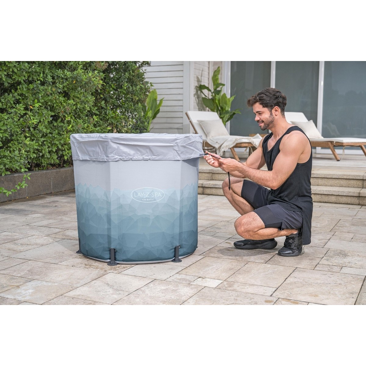 Lay Z Spa bain de glace à structure - Rond