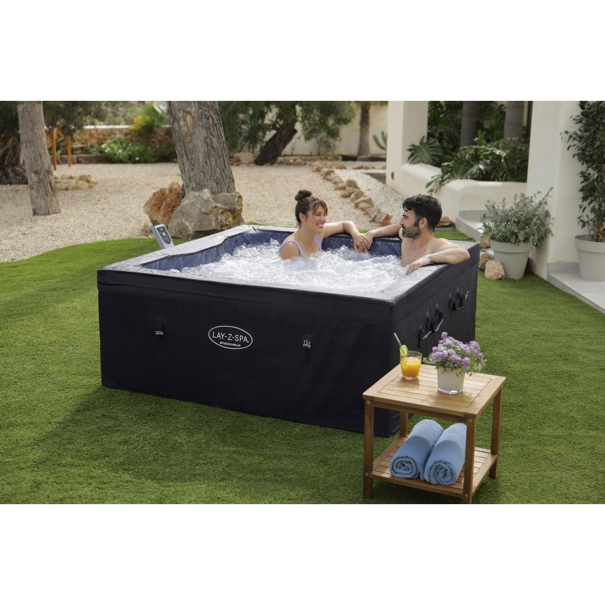 Spa gonflable Lay-Z Spa Stockholm AirJet - 6 personnes