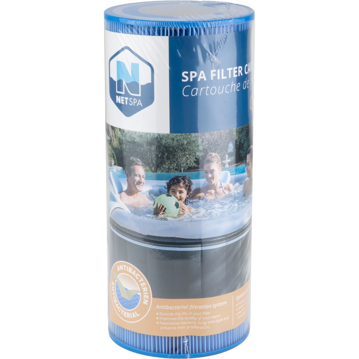NetSpa Bacti-Stop filtre de spa - 3 pièces