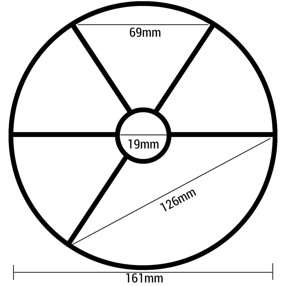 Bague en caoutchouc pour vanne 6 voies Hayward Ø161mm