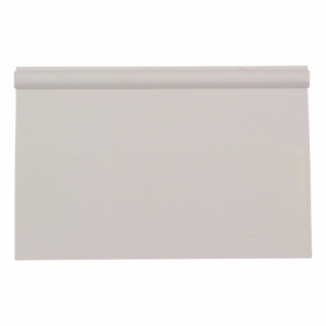 Volet de piscine blanc simple pour accessoires et protection de la piscine.