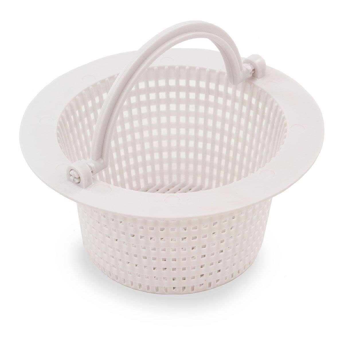 Panier de skimmer avec poignée pour le nettoyage des piscines et des filtres. Léger et facile à u.