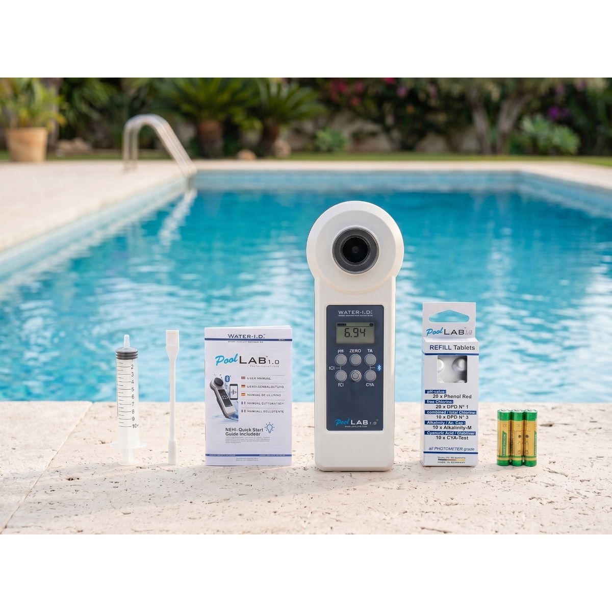 Toppy PoolLab 1.0 testeur numérique pour piscine