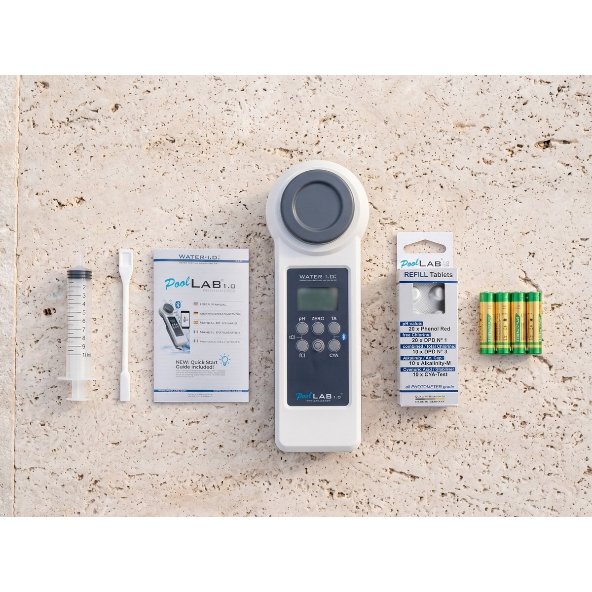 Toppy PoolLab 1.0 testeur numérique pour piscine