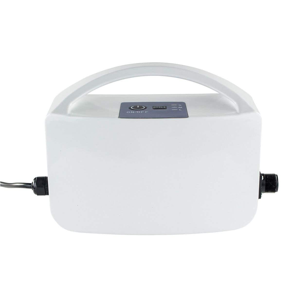 Appareil de traitement de l'eau pour piscine, simple d'utilisation et efficace pour une eau propre.