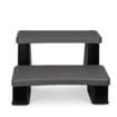 Mini escalier de spa W'eau - Gris