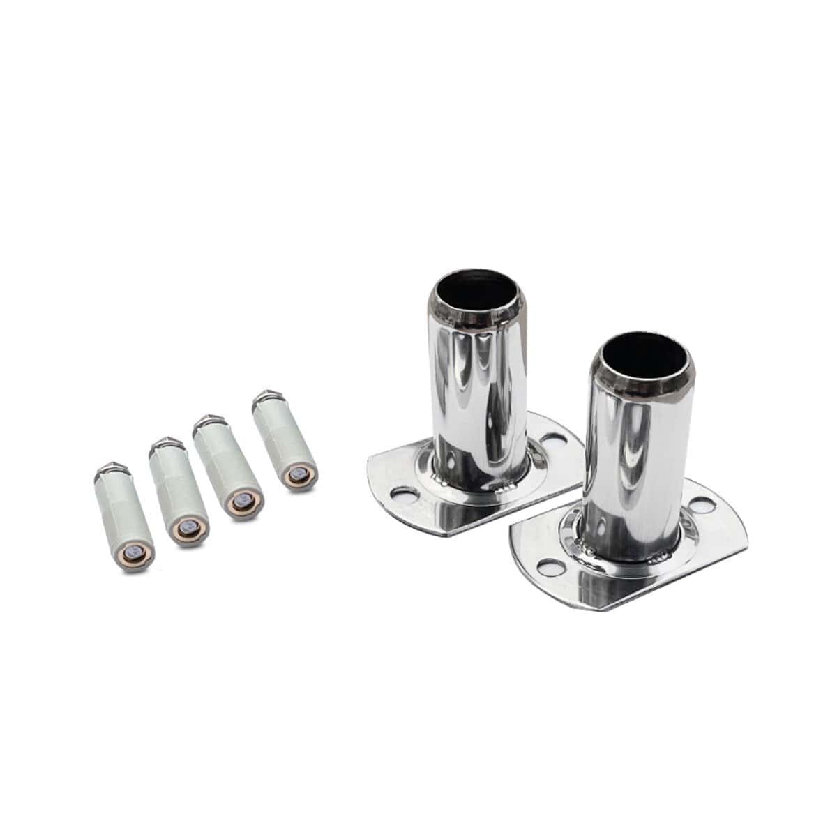 W'eau Set d'ancrage en inox pour échelle de piscine - AISI 304