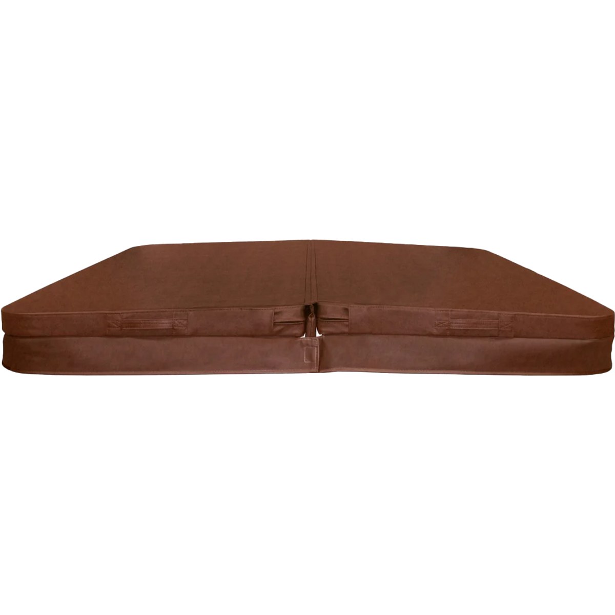 Couverture de spa W'eau 235 x 235 cm - Marron - Rayon 18 cm
