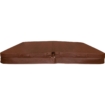 Couverture de spa W'eau 240 x 240 cm - Marron - Rayon 18 cm