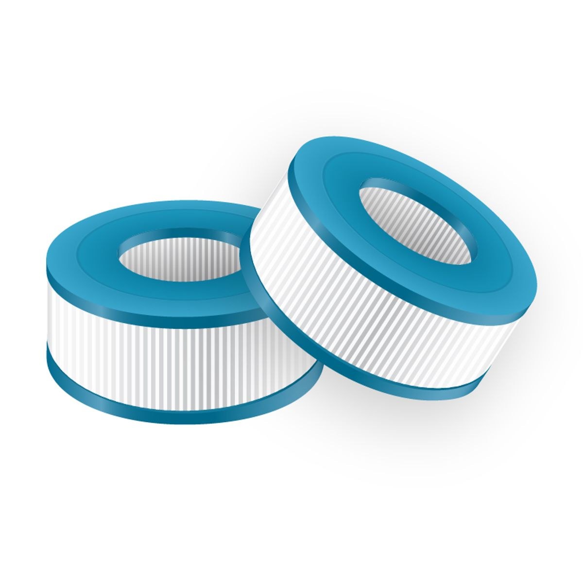 Filtre spa W'eau type 106 (entre autres SC806) - 2 pièces