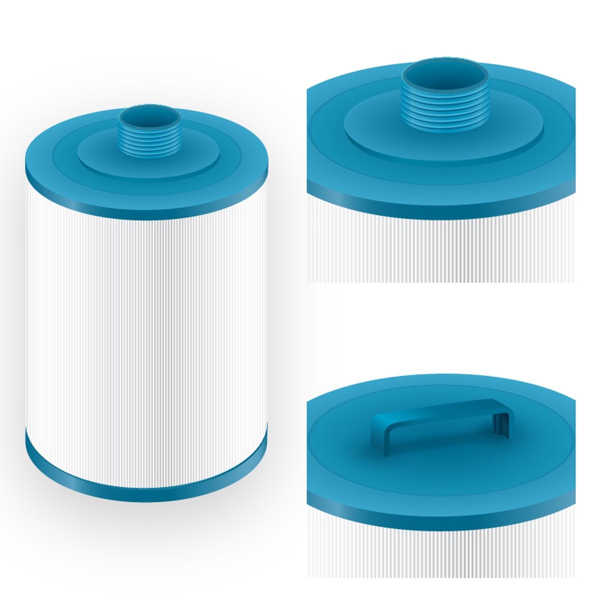Filtre spa W'eau type 109 (entre autres SC809)