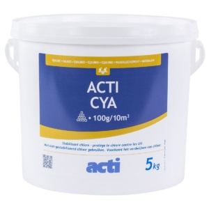 Acti poudre de stabilisation du chlore 5 KG