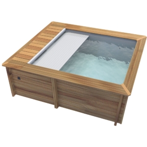BWT Compact piscine urbaine - 4.20 x 3.50 x 1.33 m - avec pompe de filtration