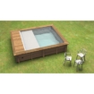 BWT Compact piscine urbaine - 4.20 x 3.50 x 1.33 m - avec pompe de filtration
