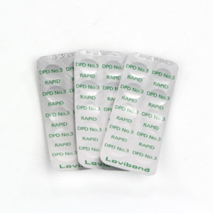 Pastilles chlore DPD 3 pour testeur manuel - 100 pièces