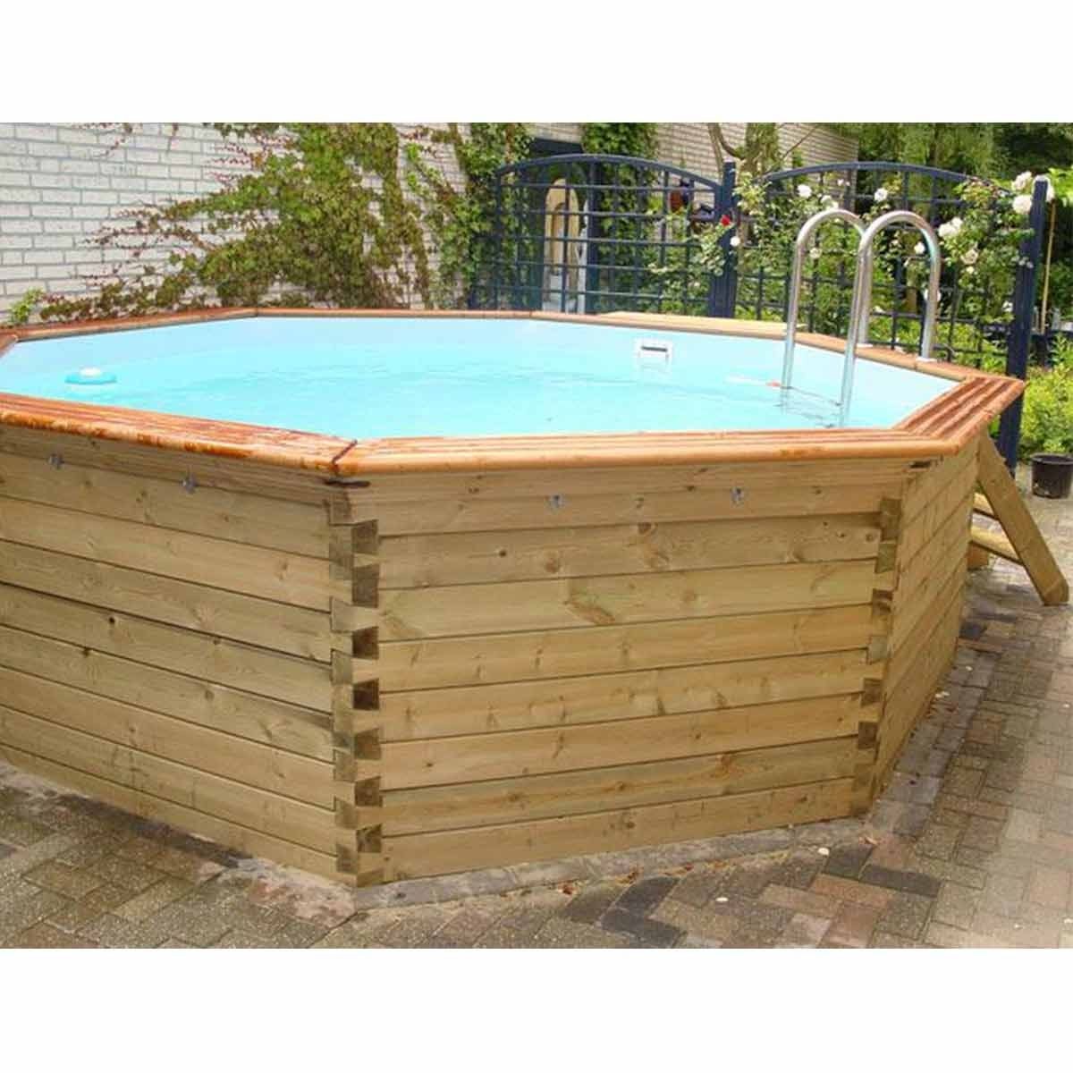 Piscine en bois Gardipool Octoo - Ø4.20 x 1.20 m