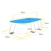 Piscine Intex Prism Frame - 503 x 274 x 122 cm - avec pompe a filtre et accessoires