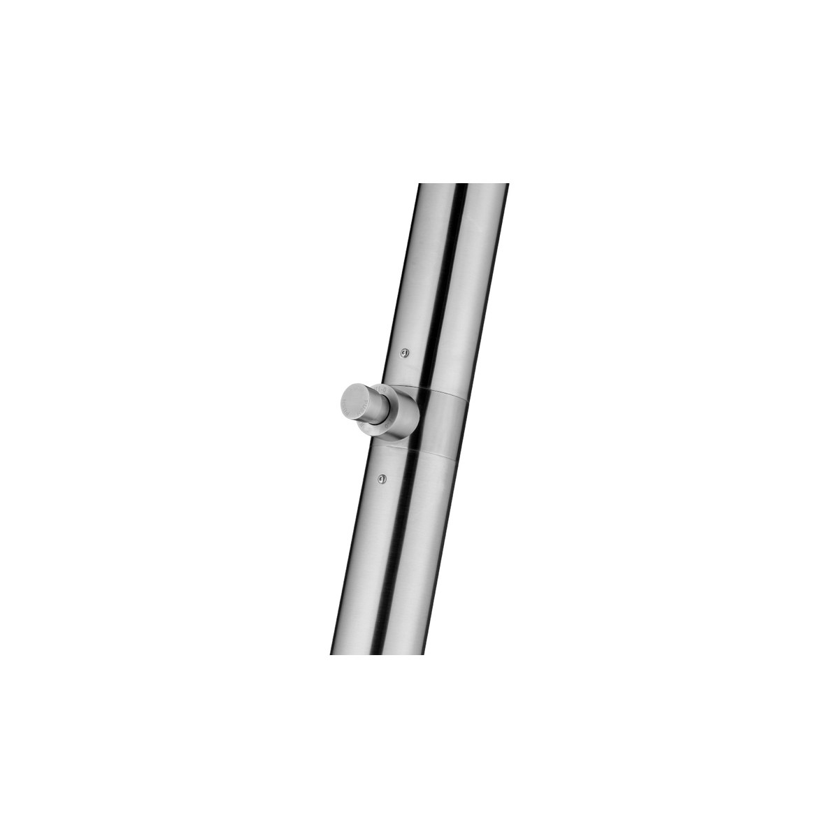 JEE-O Fatline Push douche extérieure hors gel - Inox brossé