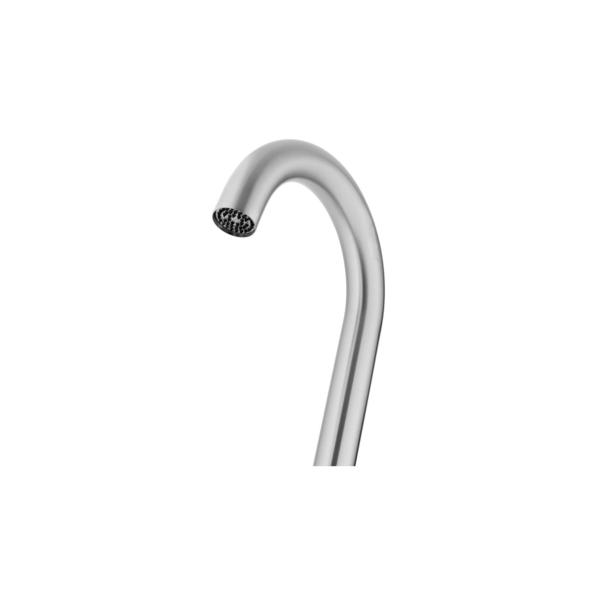 JEE-O Original Push douche extérieure - Inox brossé