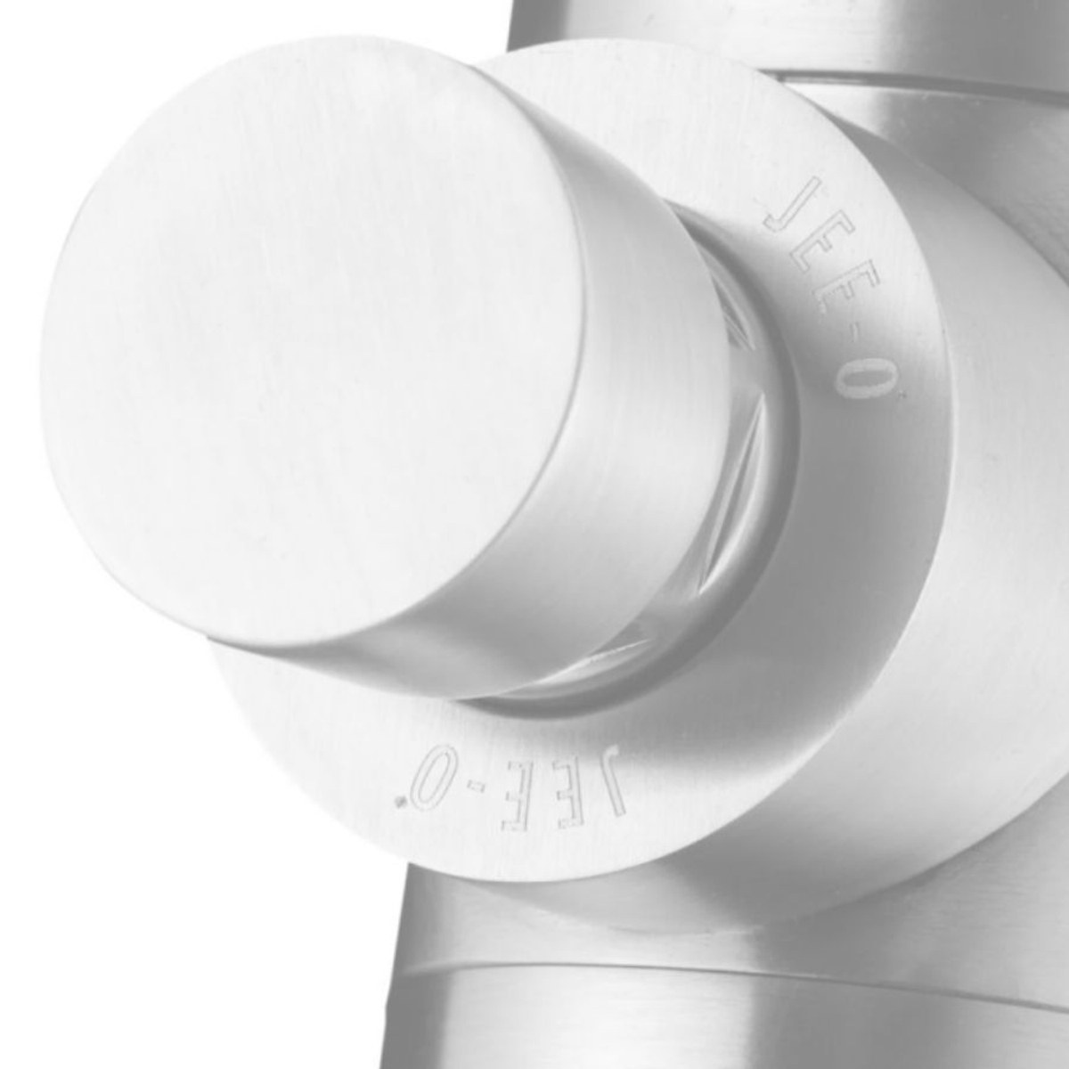 JEE-O Original Push douche extérieure - Inox brossé