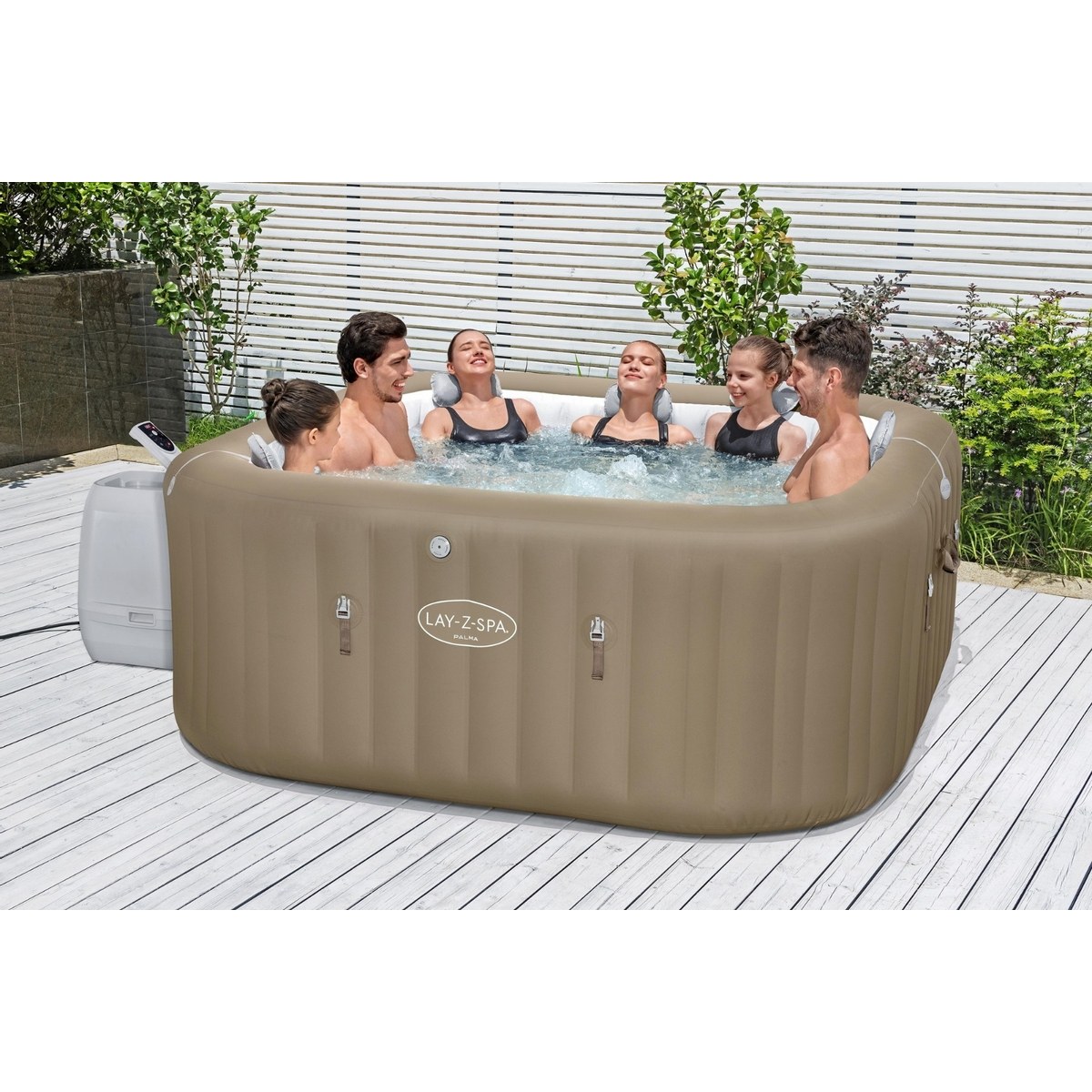 Lay-Z Spa Palma EnergySense Hydrojet Pro spa gonflable - 7 personnes