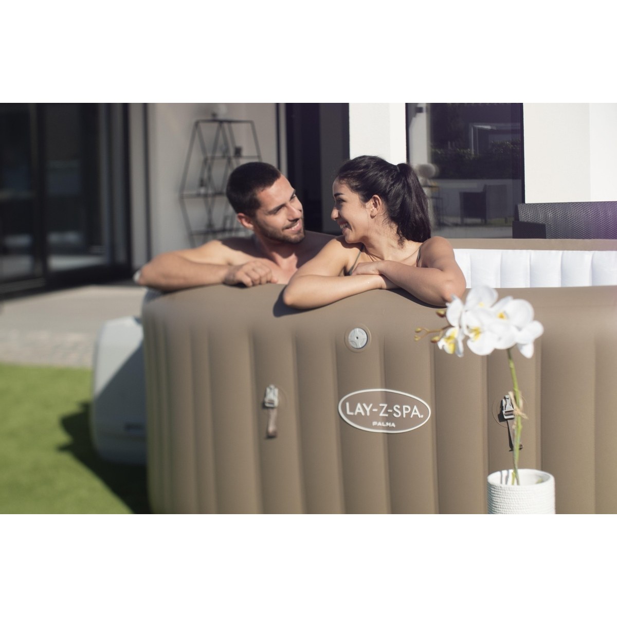 Lay-Z Spa Palma EnergySense Hydrojet Pro spa gonflable - 7 personnes