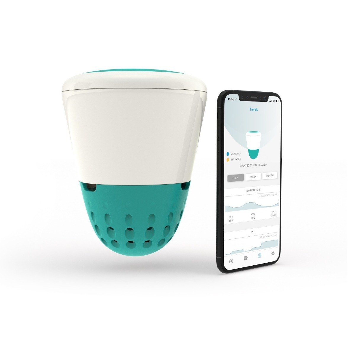 Testeur d'eau intelligent piscine Ondilo ICO