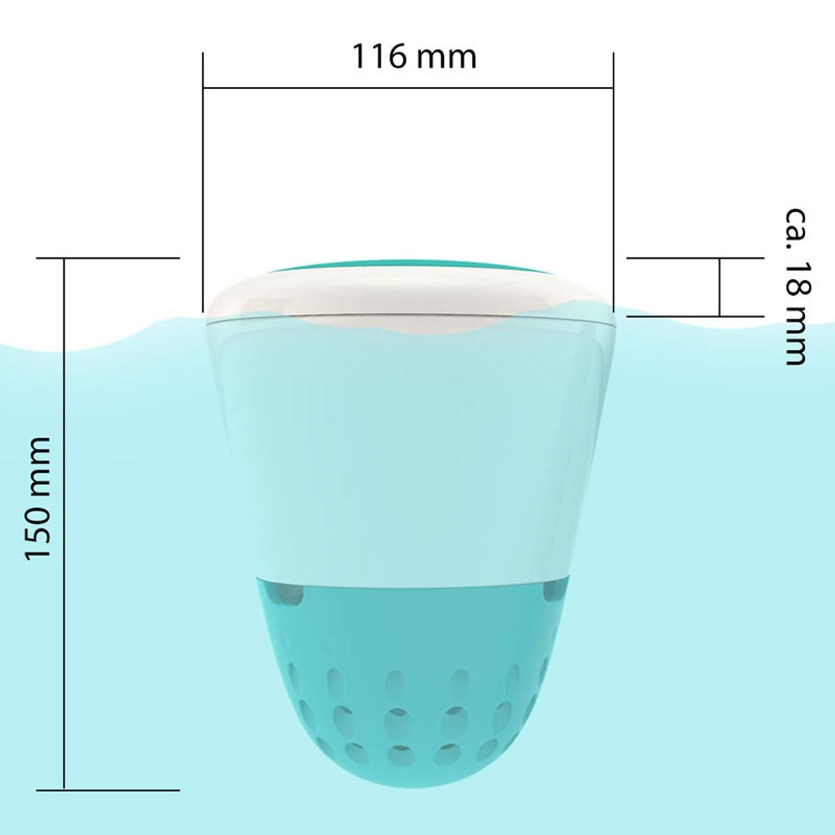 Testeur d'eau intelligent piscine Ondilo ICO